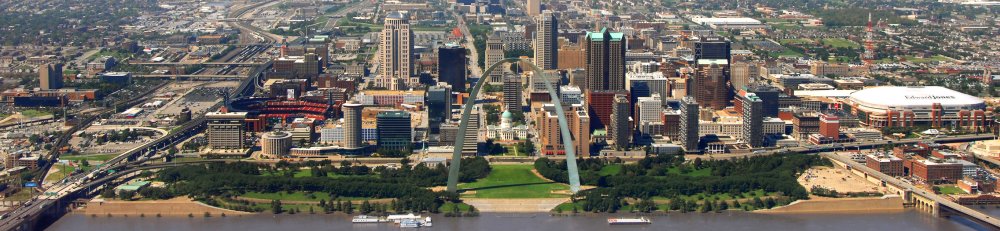 St Louis Riverfront 2008 via Wikimedia commons